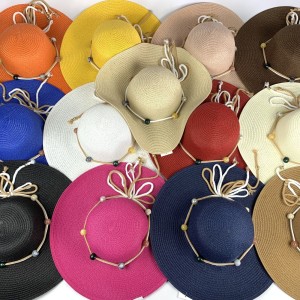 JLMY-57*CX120 CHAPÉU DE PRAIA COM ABA E COPA