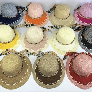 JLMY-54*CX120 CHAPÉU DE PRAIA COM ABA E COPA