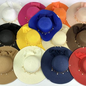 JLMY-51*CX120 CHAPÉU DE PRAIA COM ABA E COPA