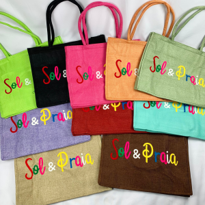 JY-045*CX180 BOLSA DE PRAIA FEMININA COM ALÇA DE MÃO