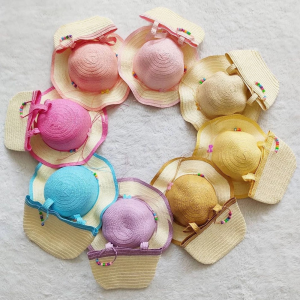 ZAPYM-8*CX240 CONJUNTO INFANTIL DE CHAPÉU COM BOLSA