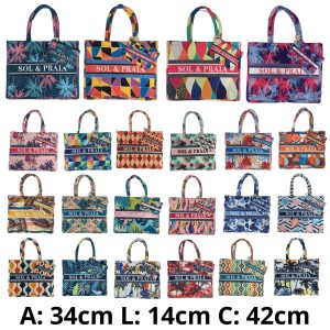 KD23-21*CX192 BOLSA FEMININA COM ALÇA E SUPERFÍCIE EXTERIOR EM MATERIAL TÊXTIL