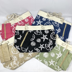 D298*CX168 BOLSA DE PRAIA FEMININA COM ALÇA DE MÃO