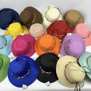 JLMY-35*CX120 CHAPÉU DE PRAIA COM ABA E COPA