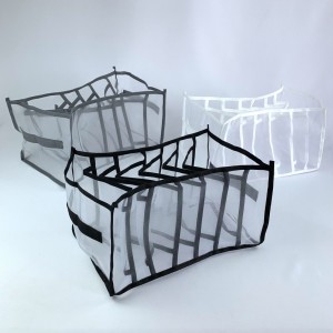 D275*CX500 SUPORTE ORGANIZADOR EM MATERIAL PLÁSTICO COM 8 DIVISORIAS