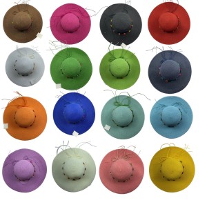 JLMY-3*CX120 CHAPÉU DE PRAIA COM ABA E COPA