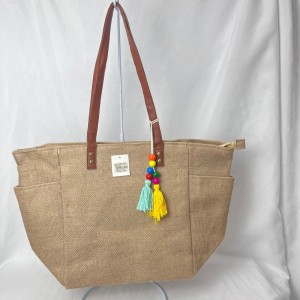 A003*CX80 BOLSA DE PRAIA FEMININA COM ALÇA DE MÃO TAM G