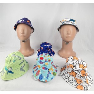 ZAPYM-1074*CX360 CHAPÉU COM ABA E COPA