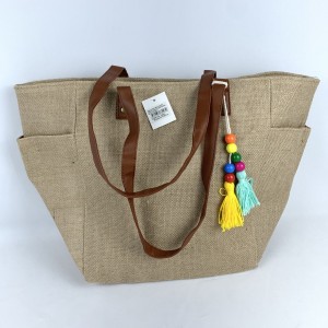 A003*CX80 BOLSA DE PRAIA FEMININA COM ALÇA DE MÃO TAM G