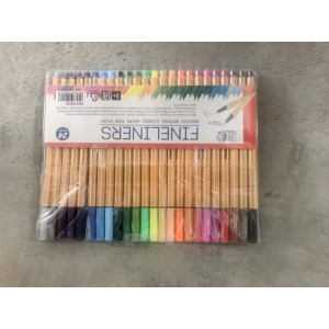 8605*CX144 CANETA PONTA FINA 24 CORES