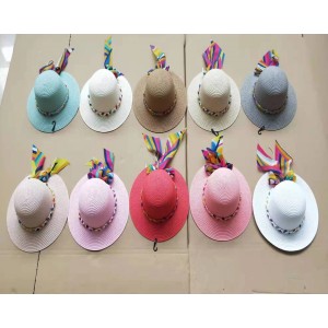 JLMY-23*CX120 CHAPÉU DE PRAIA COM ABA E COPA