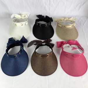 ZAPYM-0088*CX300 CHAPÉU TIPO VISEIRA EM FIBRA SINTÉTICA (POLIÉSTER)